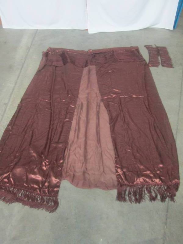 lot 66 image: McLeland Design Halley 56 x 84 6-Pc. One-Rod Drapery Sets