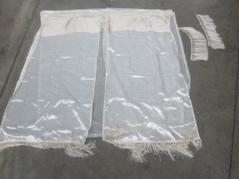lot 63 image: McLeland Design Halley 56 x 63 6-Pc. One-Rod Drapery Set