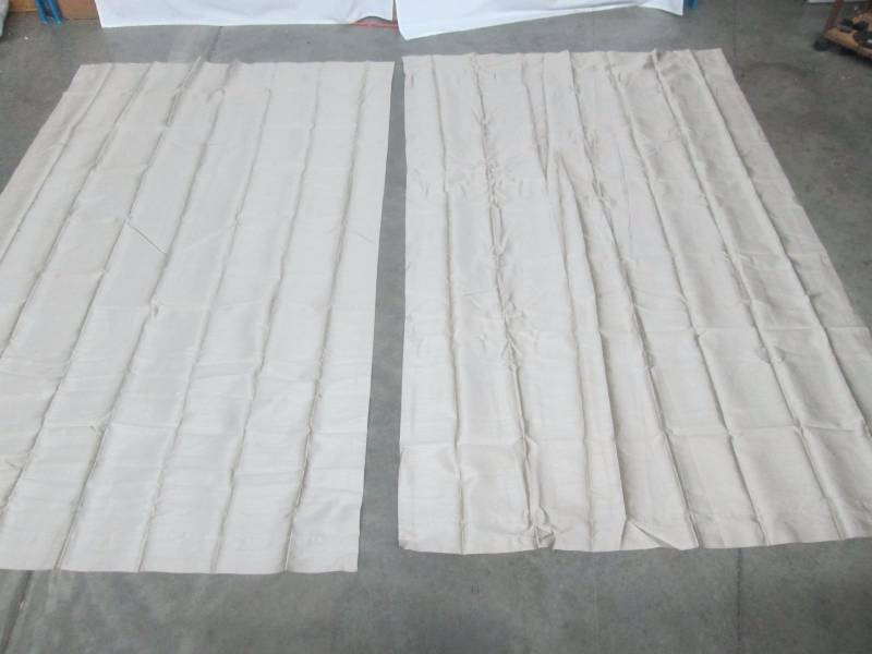 lot 81 image: McLeland Design Ming 104 x 84 Room-Darkening Panel Pair