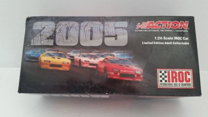 lot 52 image: 2005 Action Collectables 124th Scale Iroc Camaro Dale Earnhardt #12 Budweiser - New in Box with Certificate of Authenticity