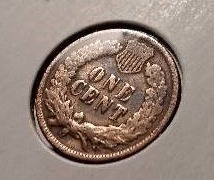 lot 69B image: 1889 Indianhead Penny - Carded