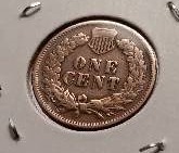 lot 75C image: 1904 Indianhead Penny - Carded