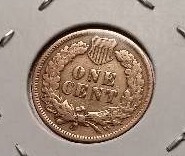 lot 77H image: 1906 Indianhead Penny - Carded