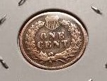 lot 77P image: 1906 Indianhead Penny - Carded