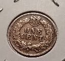 lot 77 image: 1905 Indianhead Penny - Carded