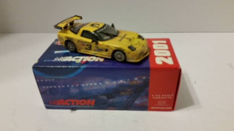 lot 145 image: Action Collectables Chevrolet Corvette Racing C5-R Corvette 143rd Scale Andy Pilgrim, Kelly Collins, Dale Earnhardt Jr and Sr.