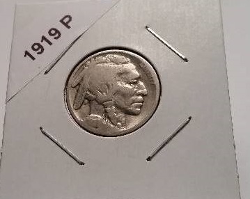 lot 153 image: Lot of (8) Buffalo Nickels - Carded