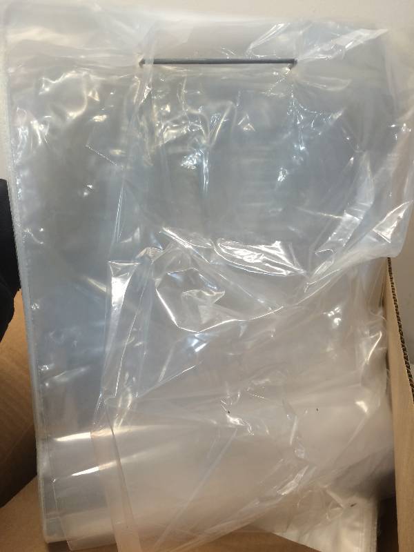 2 Boxes Clear Pastic Bags