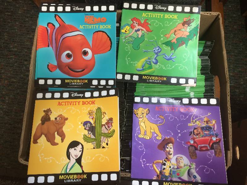 Disney Childrens Activity Books And More