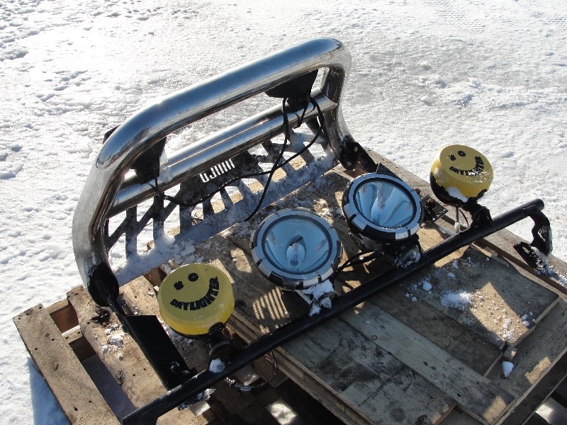 Push Bar and Light Bar for a full size pick up Truck