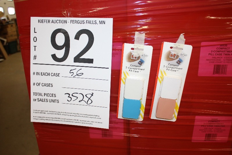 3528 Blister pack pill case (packs of two)