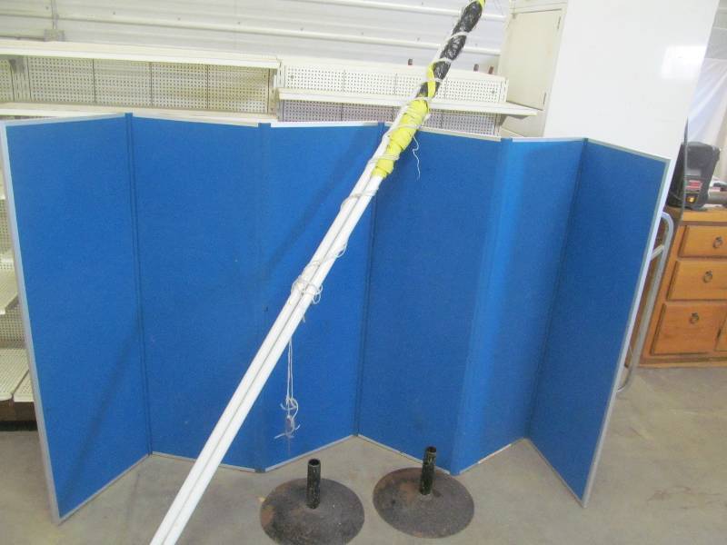 volley ball net with poles