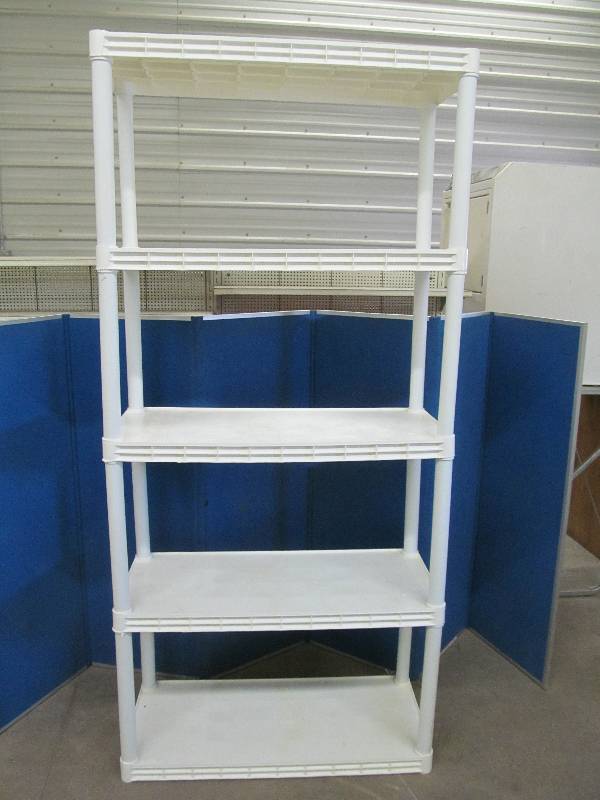 plastic shelf
