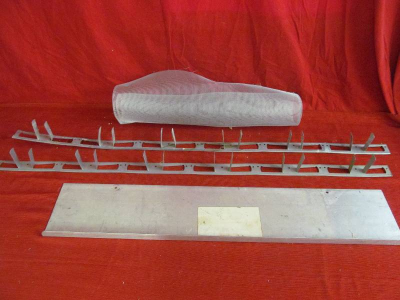 garden tool hangers screen, aluminum