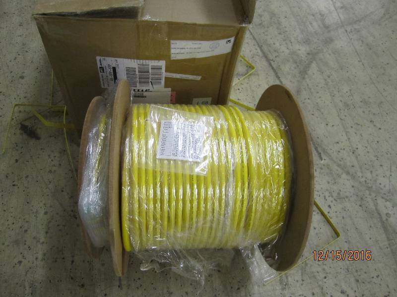 Case of new fiber optic cable, PN ...