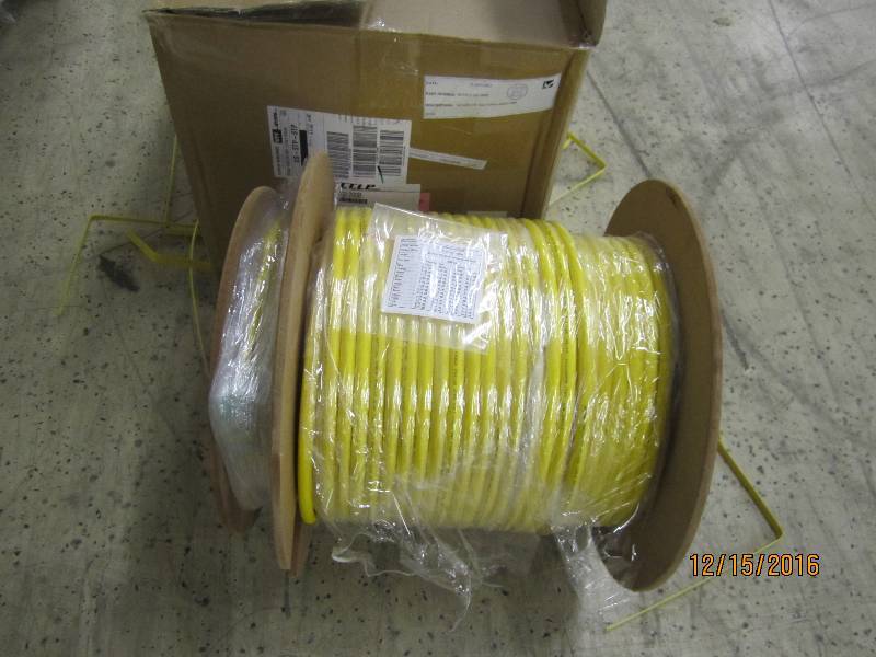 Case of new fiber optic cable, PN ...