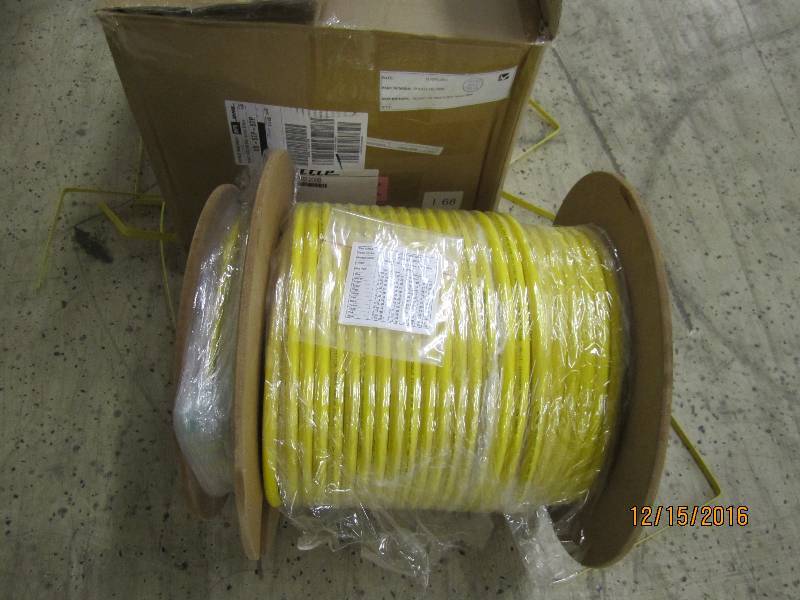 Case of new fiber optic cable, PN ...