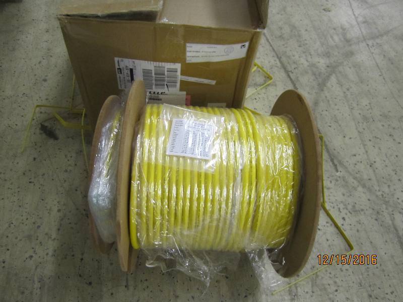Case of new fiber optic cable, PN ...