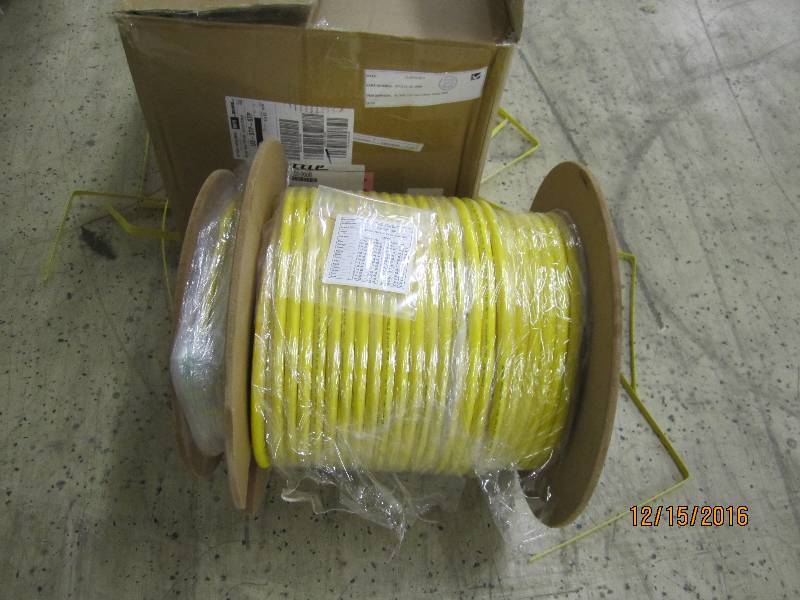 Case of new fiber optic cable, PN ...