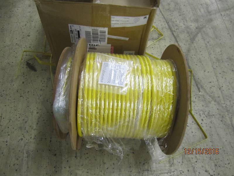 Case of new fiber optic cable, PN ...