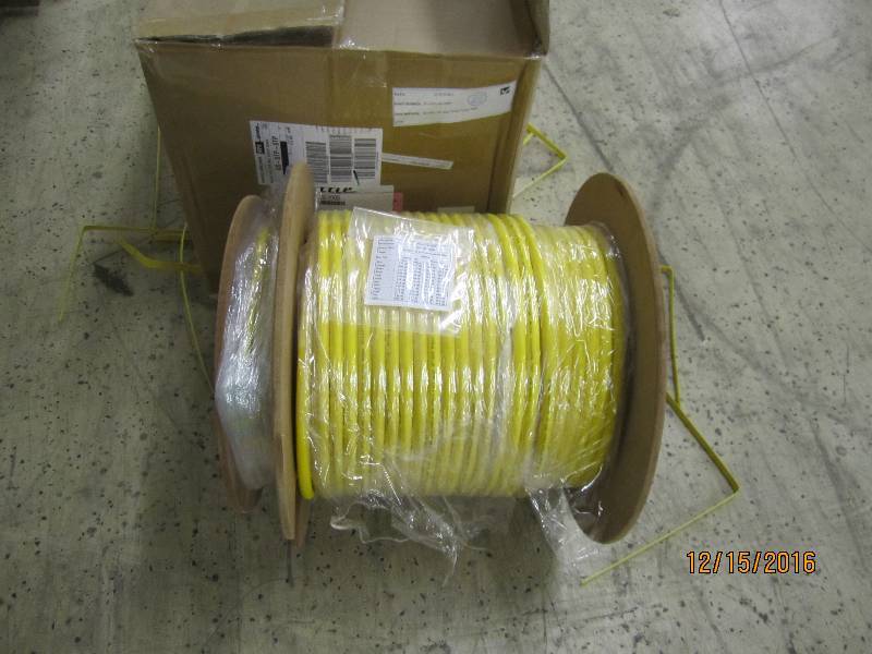 Case of new fiber optic cable, PN ...