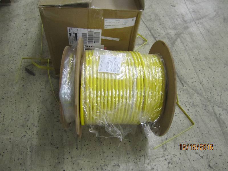 Case of new fiber optic cable, PN ...