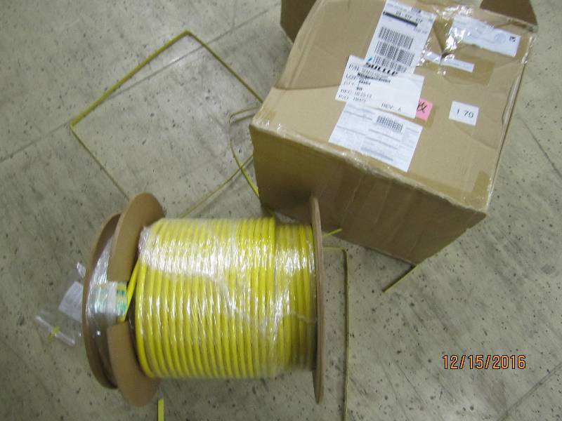 Fiber optic cable, new spool, PN S...