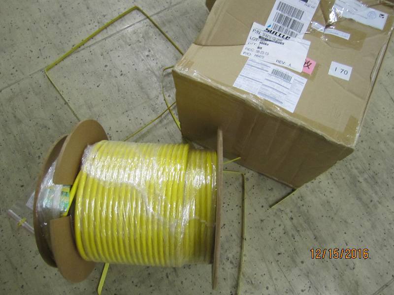 Fiber optic cable, new spool, PN S...