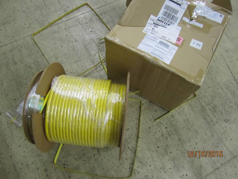 Fiber optic cable, new spool, PN S...
