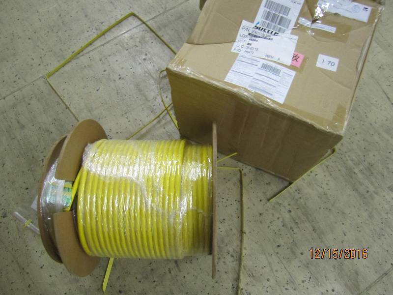 Fiber optic cable, new spool, PN S...
