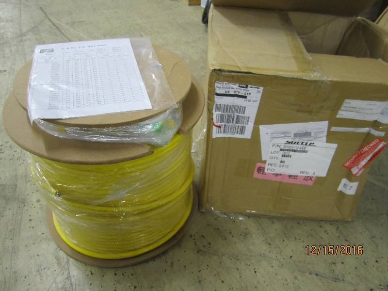 Roll of fiber optic cable, PN SFAX...