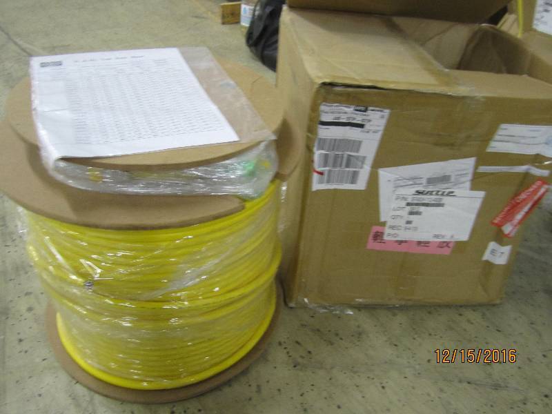 Roll of fiber optic cable, PN SFAX...