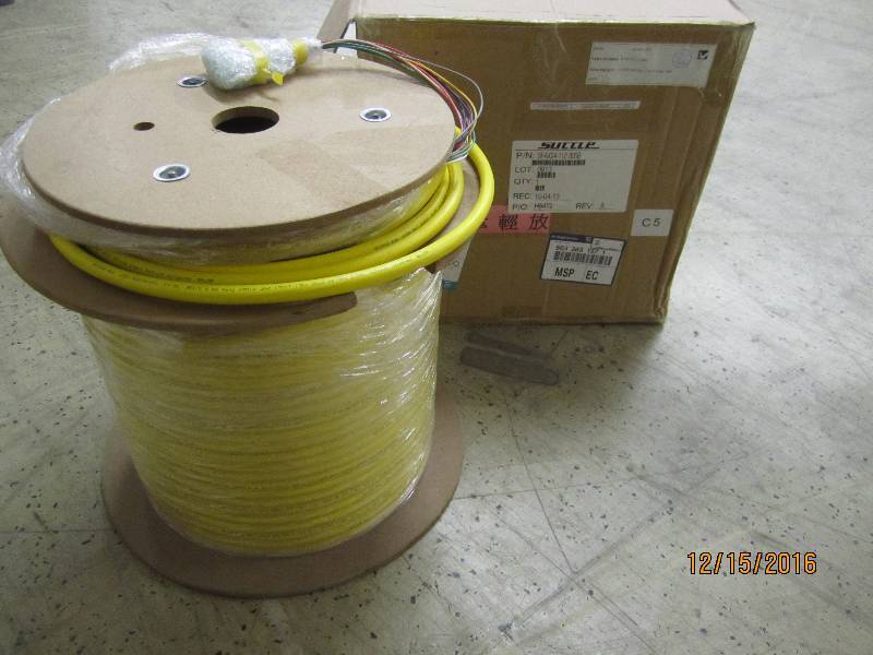 Roll of fiber optic cable, PN SFAX...