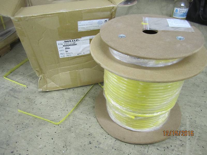 Fiber optic cable, new spool PN SF...