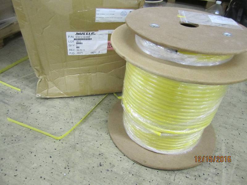Fiber optic cable, new spool PN SF...