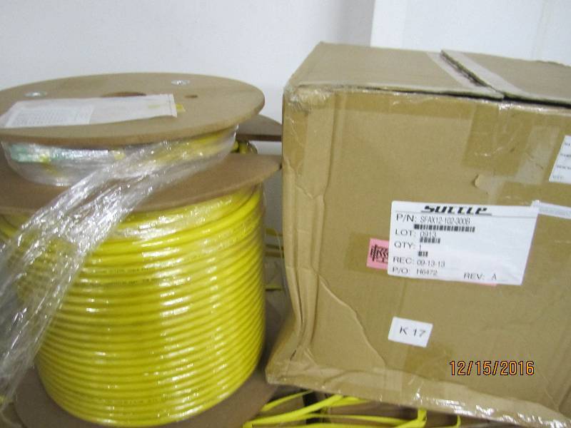 Roll of fiber optic cable, PN SFAX...