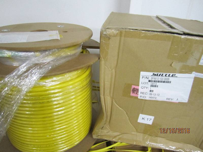 Roll of fiber optic cable, PN SFAX...