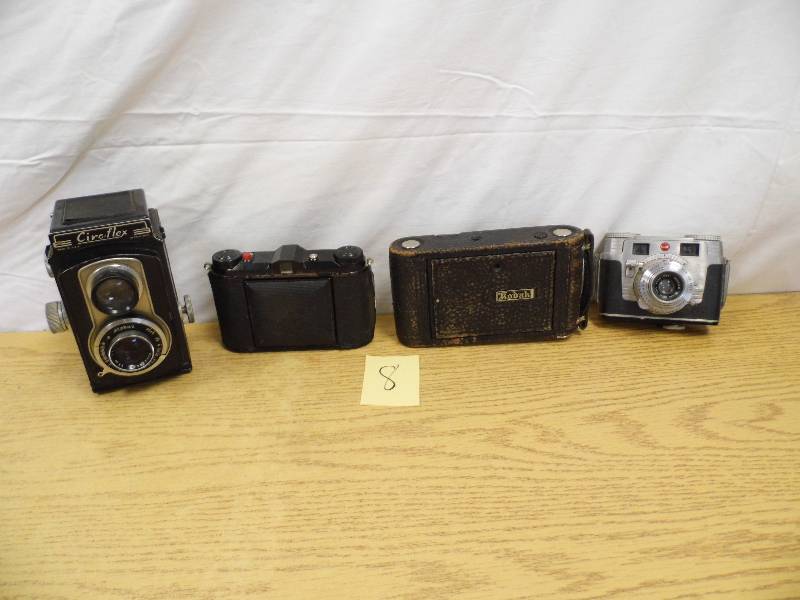 4 Vintage Cameras