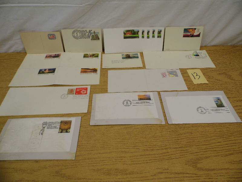 First Day Issue & Other Cancelled Stamps