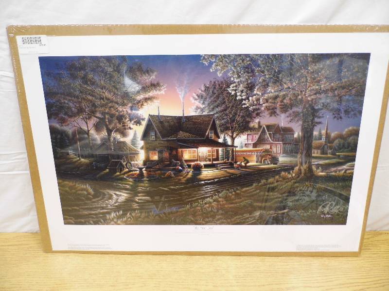 Terry Redlin Print - His First Day