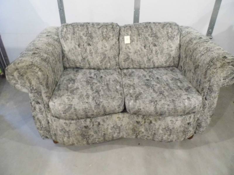 Grey Loveseat