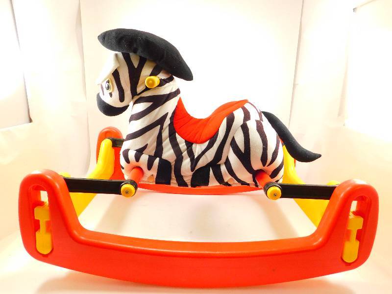 lot 15 image: Todays Kids Rocking Zebra