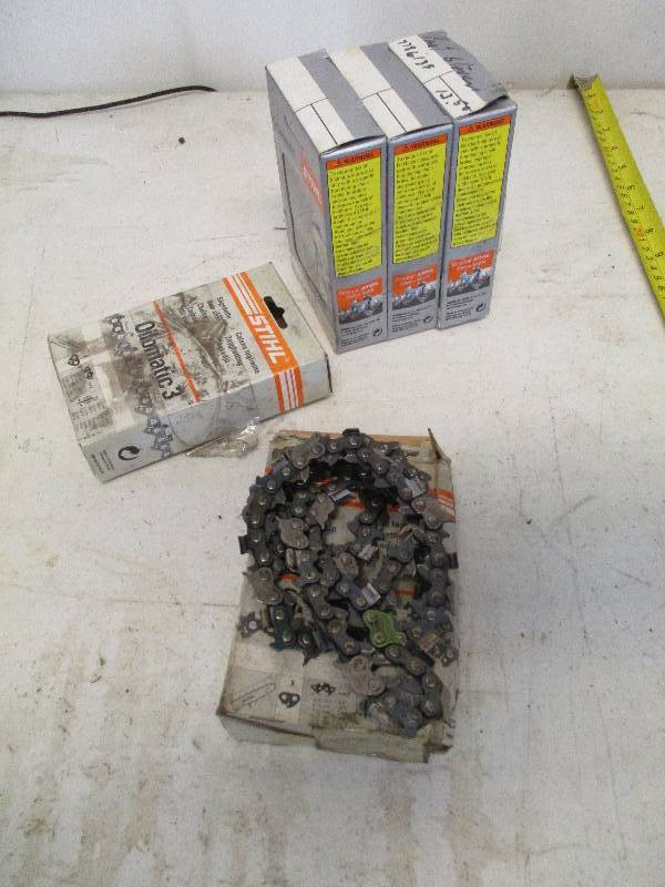 lot 4 image: Chainsaw Chains