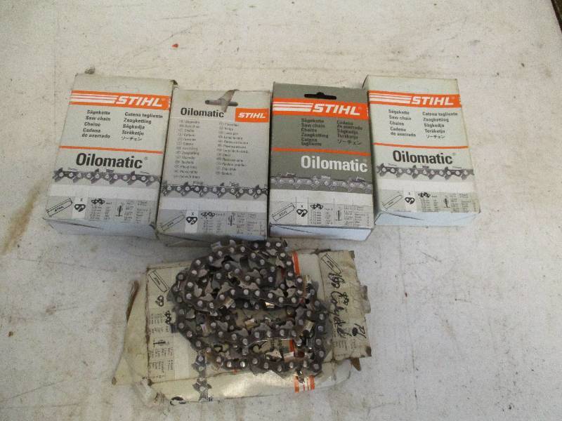 lot 14 image: Stihl Chainsaw Chains