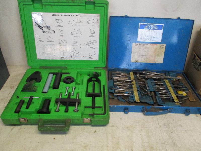 lot 25 image: Lawn-Boy Engine Tool Set & Tap & Die Set