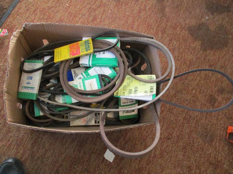 lot 49 image: Snow Blower & Mower Belts