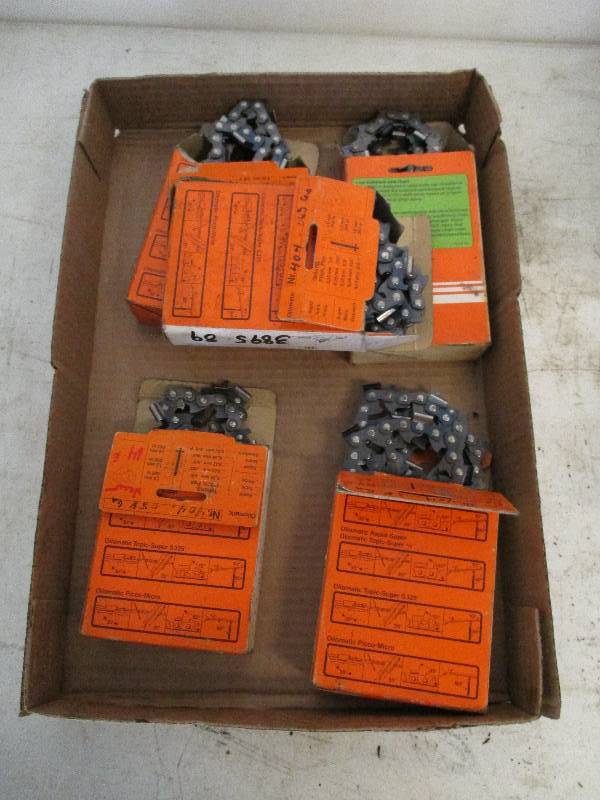 lot 58 image: Chainsaw Chains