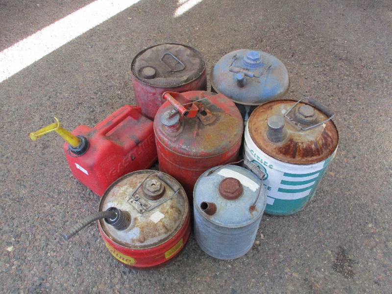 lot 81 image: Gas Cans