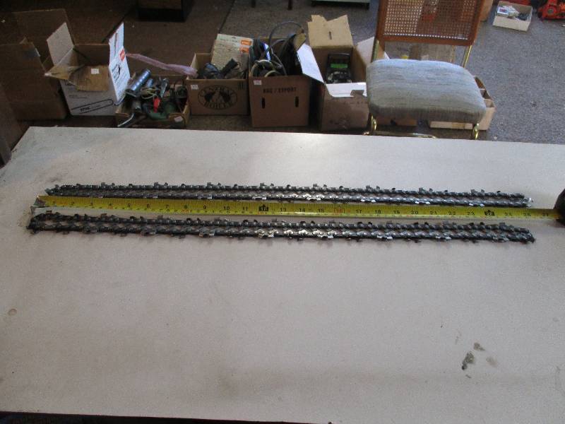 lot 157 image: Chainsaw Chains