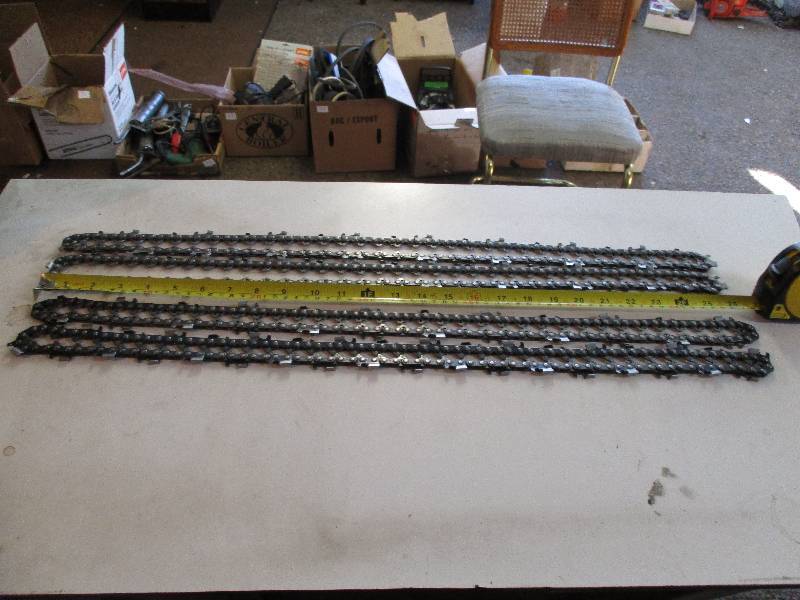 lot 160 image: Chainsaw Chains